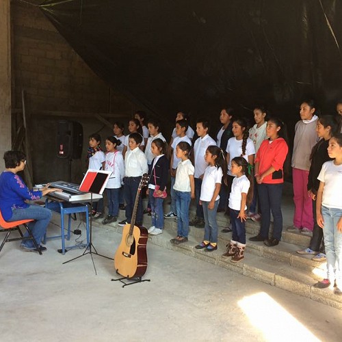 Primer concierto. Coro Comunitario Fundación Valle La Paz
